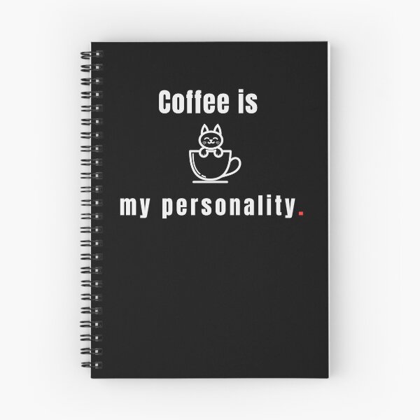 Item preview, Coffee Is My Personality – Relatable Coffee Lover Quote Design -  Vintage designed and sold by MK-Charlie.
