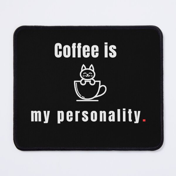 Item preview, Coffee Is My Personality – Relatable Coffee Lover Quote Design - Vintage designed and sold by MK-Charlie.