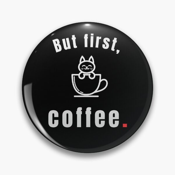 Item preview, But First Coffee – Funny Minimal Coffee Quote Typography -  Vintage designed and sold by MK-Charlie.