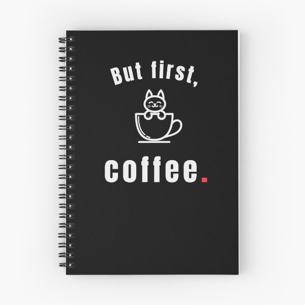 Item preview, But First Coffee – Funny Minimal Coffee Quote Typography -  Vintage designed and sold by MK-Charlie.