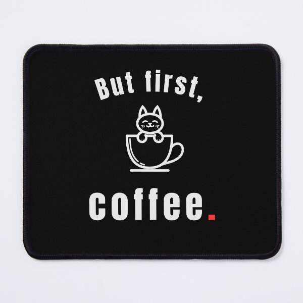 Item preview, But First Coffee – Funny Minimal Coffee Quote Typography - Vintage designed and sold by MK-Charlie.
