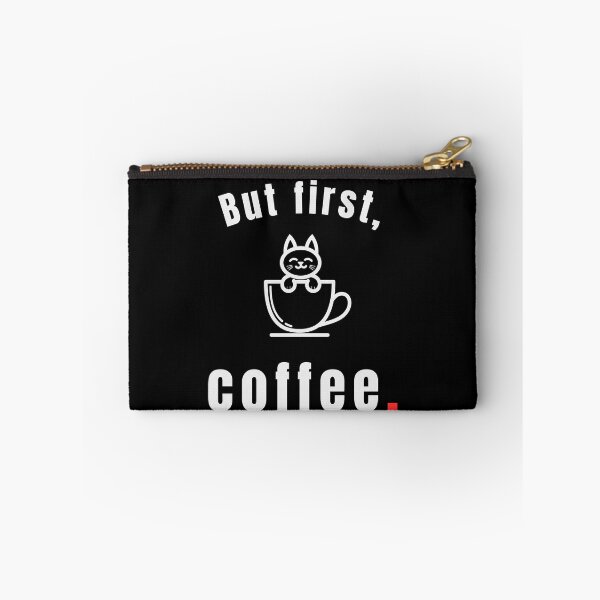 Item preview, But First Coffee – Funny Minimal Coffee Quote Typography -  Vintage designed and sold by MK-Charlie.
