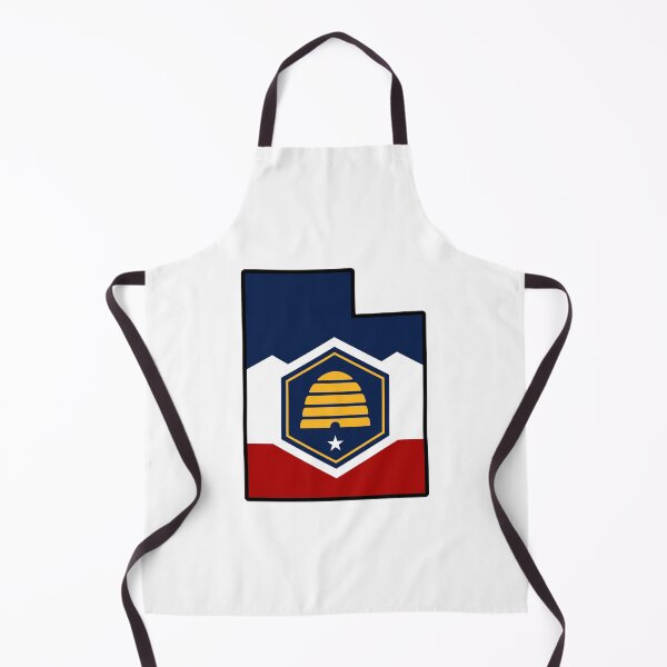 Item preview, NEW State Flag Map of UTAH (New Version) designed and sold by HFYD.
