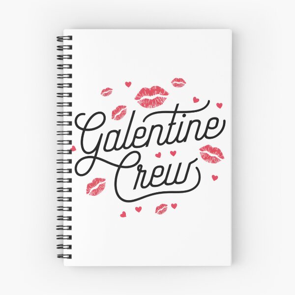 Item preview, Galentine Crew – Lipstick Kiss Hearts Aesthetic Friendship Valentine Design designed and sold by Happy'CLICK'.