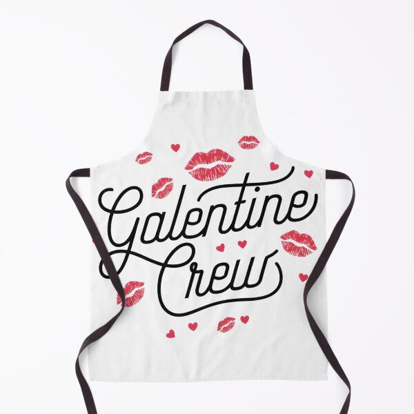 Item preview, Galentine Crew – Lipstick Kiss Hearts Aesthetic Friendship Valentine Design designed and sold by Happy'CLICK'.
