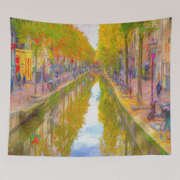 Item preview, Amsterdam Canal View Art designed and sold by Londonimages.