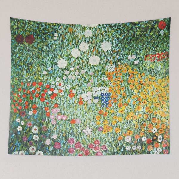 Item preview, HD. Flower garden, by Gustav Klimt . HIGH DEFINITION designed and sold by MINDTHECHERRY.