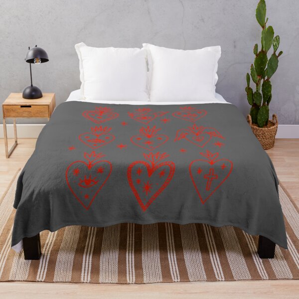 Item preview, Valentine’s Day Mexican Milagro Gothic Goth Sacred Hearts designed and sold by KristineLi.