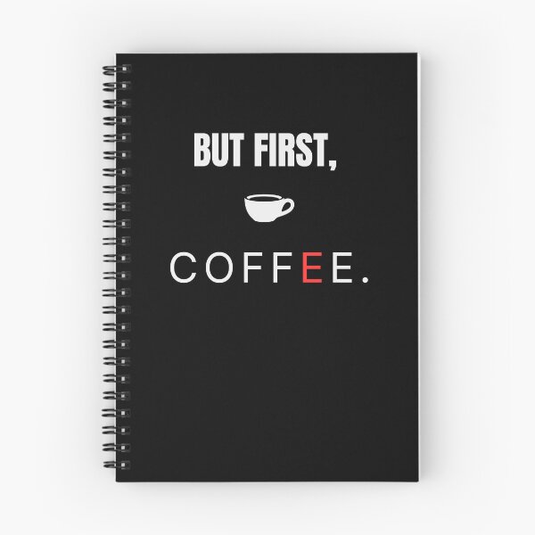 Item preview, But First Coffee – Funny Minimal Coffee Quote Typography -  Cute designed and sold by MK-Charlie.
