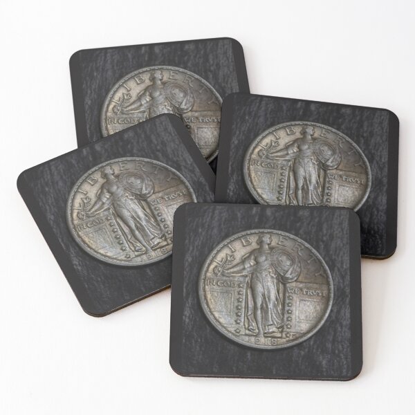 Item preview, 1918 Standing Liberty Quarter  designed and sold by moneyfun.