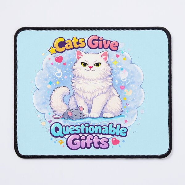 Item preview, Mousy- Cats Give Questionable Gifts designed and sold by Wondergirl Wanderings.