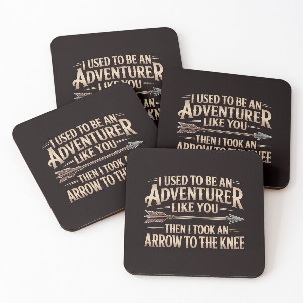 Item preview, I Used To Be An Adventurer Like You – Funny RPG Gaming Quote Design designed and sold by Redgiant87x.