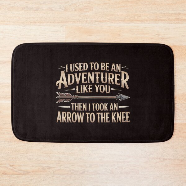 Item preview, I Used To Be An Adventurer Like You – Funny RPG Gaming Quote Design designed and sold by Redgiant87x.
