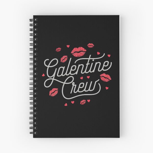 Item preview, Galentine Crew – Lipstick Kiss Hearts Aesthetic Friendship Valentine Design designed and sold by Happy'CLICK'.