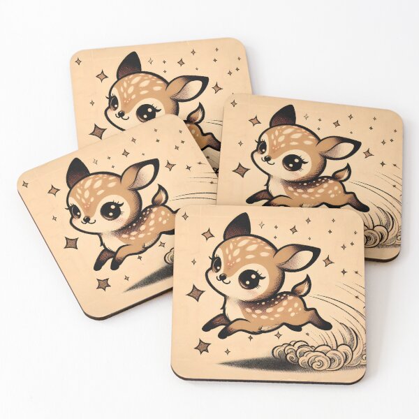 Item preview, Cute Baby Deer, Ai Generated Art  designed and sold by ACC .