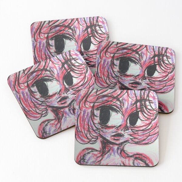 Item preview, Pink Lilac Girl designed and sold by Cardin Arts Studio.