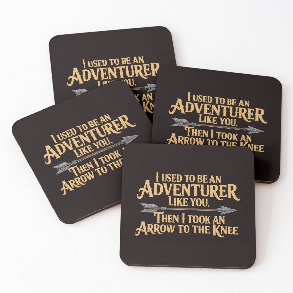 Item preview, I Used To Be An Adventurer Like You – RPG Gaming Lover Humor designed and sold by Redgiant87x.