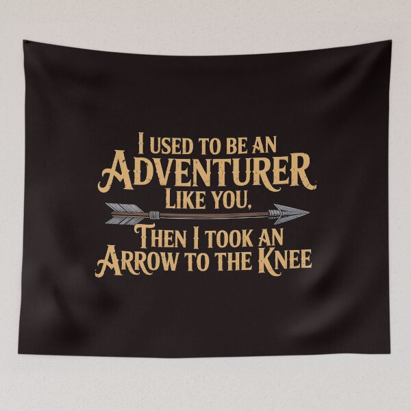 Item preview, I Used To Be An Adventurer Like You – RPG Gaming Lover Humor designed and sold by Redgiant87x.