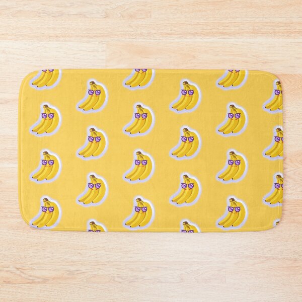 Item preview, Cute Kawaii Banana Art – Funny Cartoon Fruit Illustration designed and sold by steekeets.