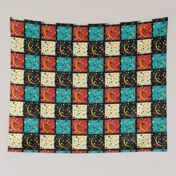 Item preview, Crescent Moon & Starry Sky designed and sold by wickedpretty.