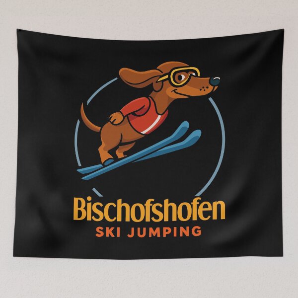 Item preview, Flying Dachshund of Bischofshofen designed and sold by CARPIO Creations.