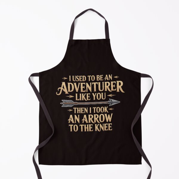 Item preview, I Used To Be An Adventurer Like You – Arrow in the Knee Gaming Meme designed and sold by Redgiant87x.