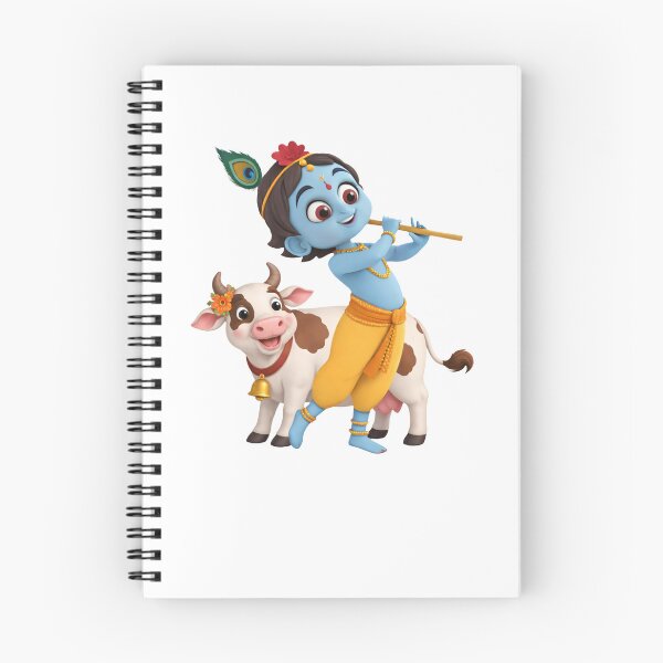 Item preview, Krishna with Cow designed and sold by PranaProjectDesigns.