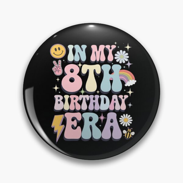 Item preview, In My 8th Birthday Era Eight Bday 8 Year Old Birthday Gir1l  designed and sold by FadeOfThrone.