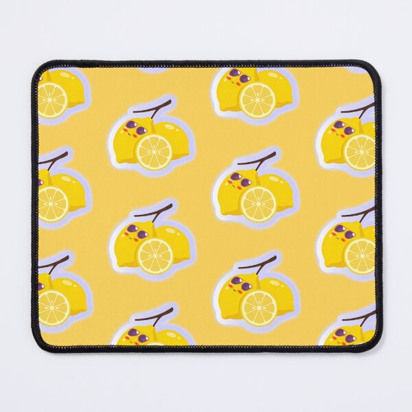 Item preview, Cute Kawaii Lemon Art – Funny Cartoon Citrus Fruit Illustration designed and sold by steekeets.