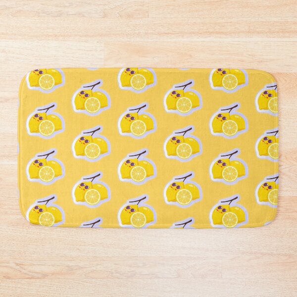 Item preview, Cute Kawaii Lemon Art – Funny Cartoon Citrus Fruit Illustration designed and sold by steekeets.