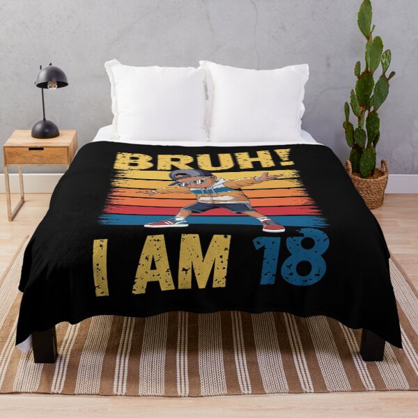 Item preview, 18 Year Old Birthday Dabbing Boy Bruh It's My 18th Birthday designed and sold by MarryIsMonth.