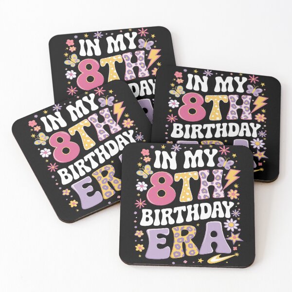 Item preview, In My 8th Birthday Era Eight Bday 8 Year Old Birthday Girl  designed and sold by FadeOfThrone.