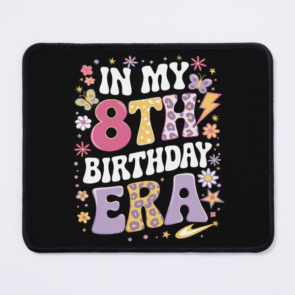 Item preview, In My 8th Birthday Era Eight Bday 8 Year Old Birthday Girl designed and sold by FadeOfThrone.