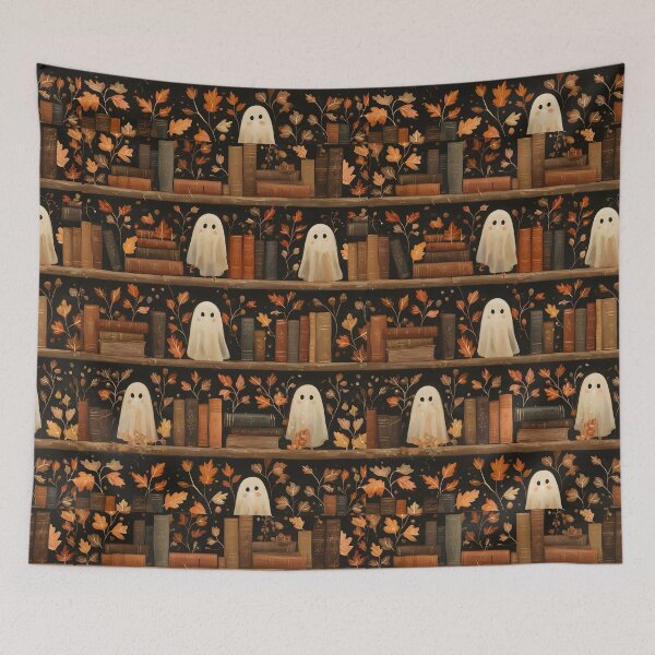 Item preview, Ghosts On Book Shelf designed and sold by xiao xuans.