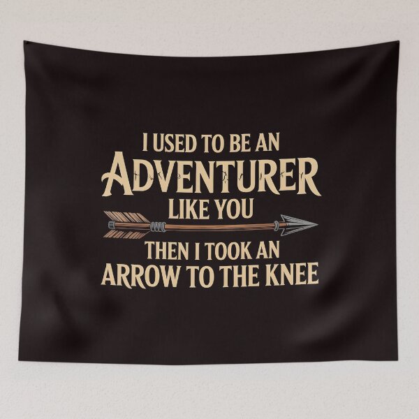 Item preview, I Used To Be An Adventurer Like You – Legendary RPG Gaming Humor designed and sold by Redgiant87x.