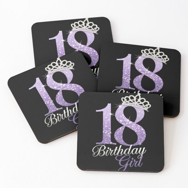 Item preview, 18 Years Girl 18th Birthday Girl 18th Birthday  designed and sold by MarryIsMonth.