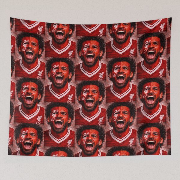 Item preview, Mohamed Salah — An Icon in Red designed and sold by TheWonkyEaselCo.