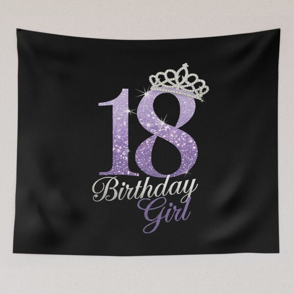 Item preview, 18 Years Girl 18th Birthday Girl 18th Birthday  designed and sold by MarryIsMonth.