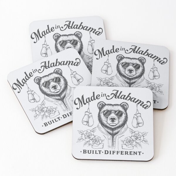 Item preview, Made in Alabama Built Different Bear Design designed and sold by Built Different Designs.