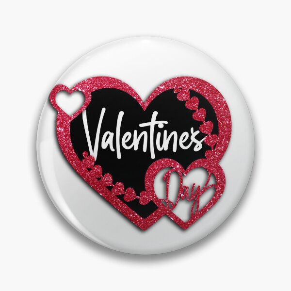 Item preview, Romantic sparkly heart design perfect for Valentine's Day and prints designed and sold by KlesiaParty2019.