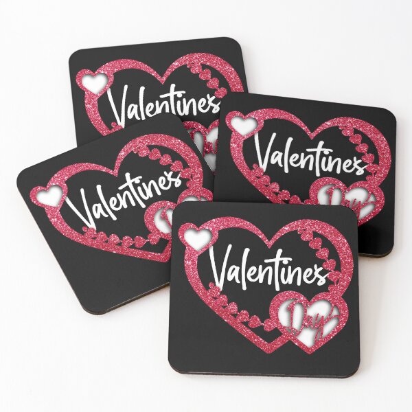 Item preview, Romantic sparkly heart design perfect for Valentine's Day and prints designed and sold by KlesiaParty2019.