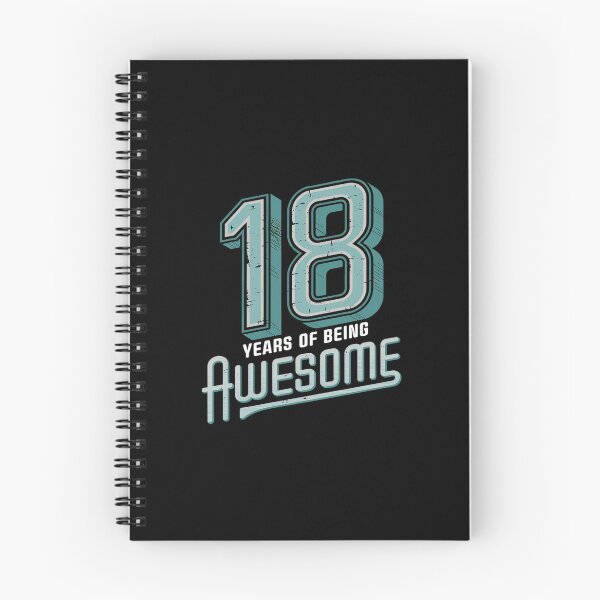 Item preview, 18 Years Of Being Awesome 18 Years Old 18th Birthday  designed and sold by SyntaxClaw.
