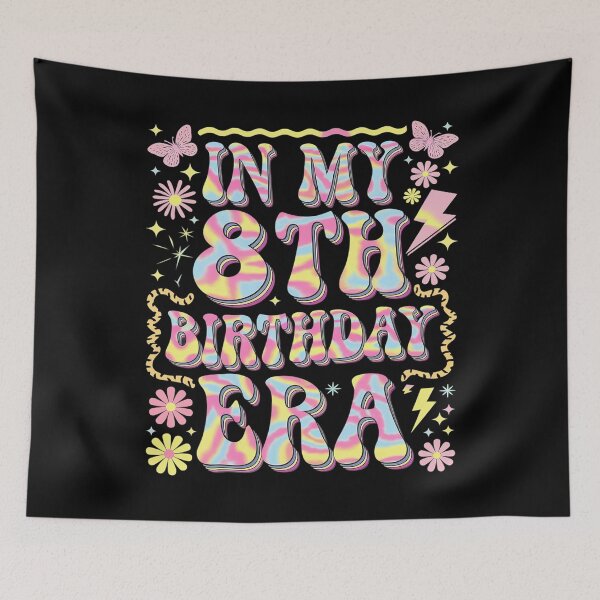 Item preview, In My 8th Birthday Era Eight Bday 8 Year Old Birthday Girl2  designed and sold by FadeOfThrone.