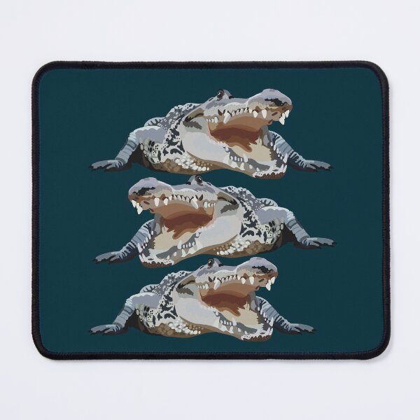 Item preview, M is for Morolets Crocodile, Morelet’s Crocodile | Crocodilian & Wildlife Art Design designed and sold by PrettylittlepastelUk.