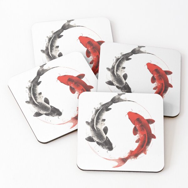 Item preview, Koi Fish, Yin&Yang designed and sold by xiao xuans.