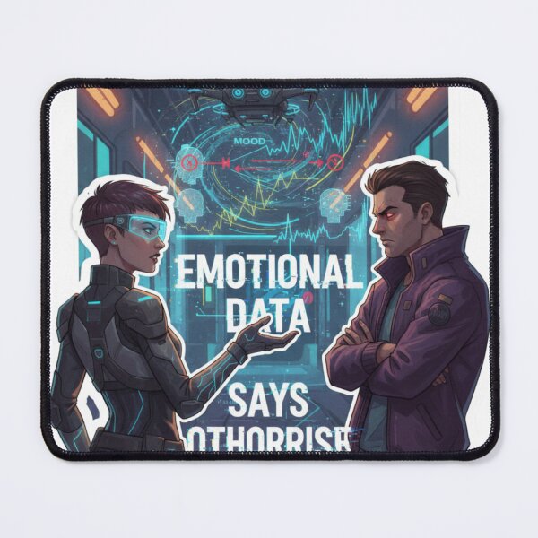 Item preview, Emotional Data Says Otherwise — Premium Edition designed and sold by Imaginarium of Chaos falcon88 .