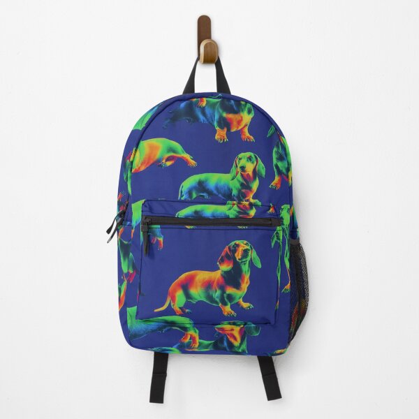 Item preview, Neon Pop Art Dachshund Pattern – Psychedelic Wiener Dog designed and sold by ikidyounot.