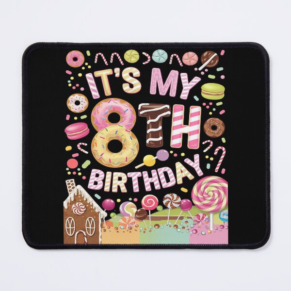 Item preview, It’s My 8th Birthday Sweet Candy 8 Year Old Girl Party designed and sold by FadeOfThrone.