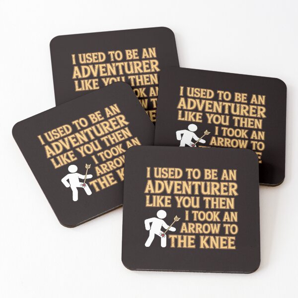 Item preview, I Used To Be An Adventurer Like You – Classic RPG Gaming Reference designed and sold by Redgiant87x.