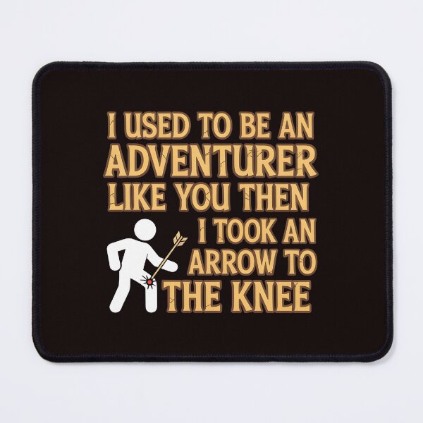 Item preview, I Used To Be An Adventurer Like You – Classic RPG Gaming Reference designed and sold by Redgiant87x.